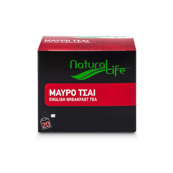 Natural Life English Breakfast Black Tea x 20 Tea Bags Front