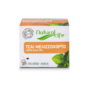 Natural Life Lemon Balm Herbal Infusion x 20 Tea Bags Front