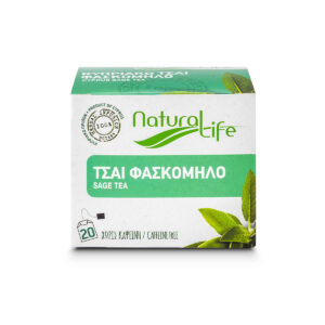 Natural Life Sage Herbal Tea Infusion x 20 Tea Bags Front