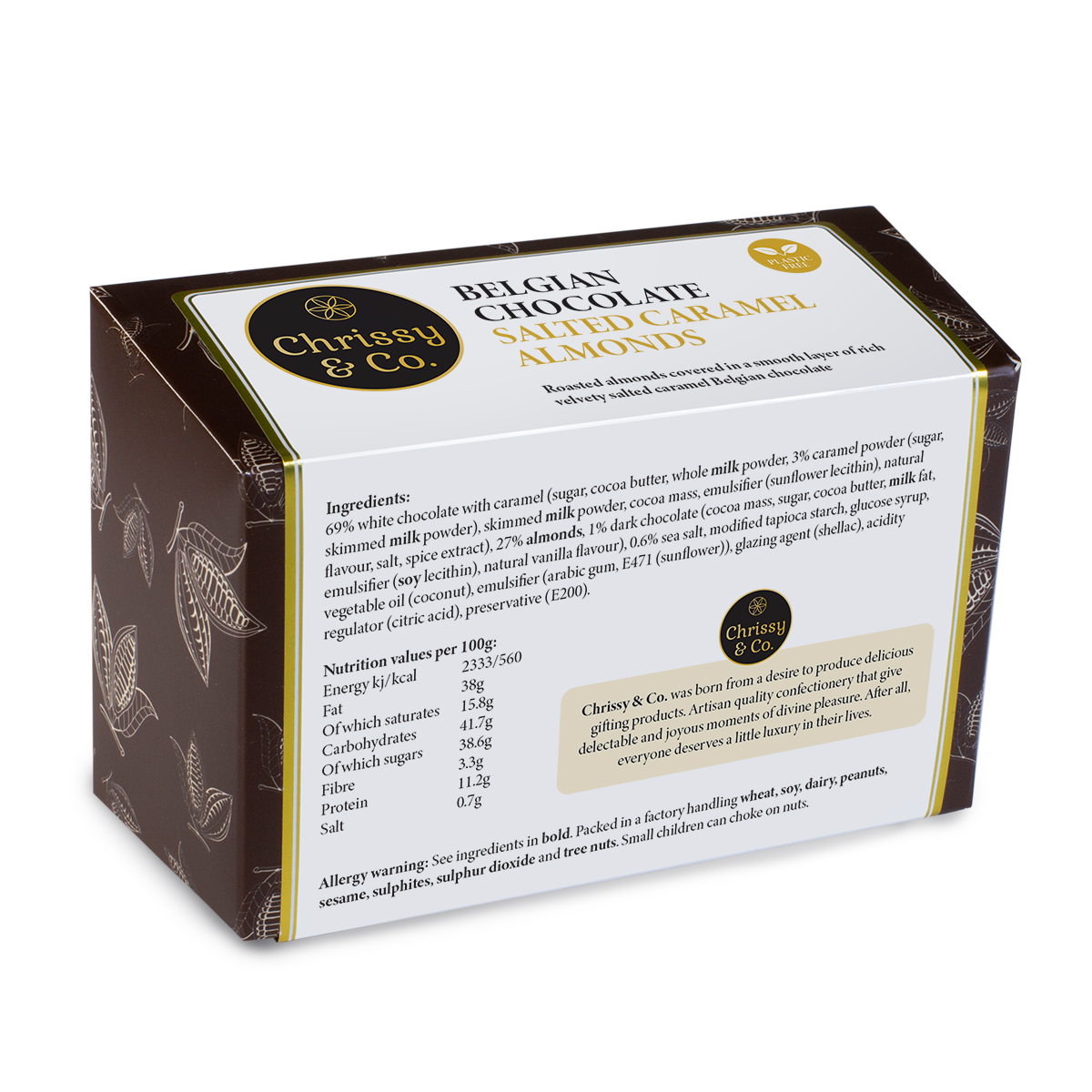 Bottom SALTED CARAMEL ALMONDS