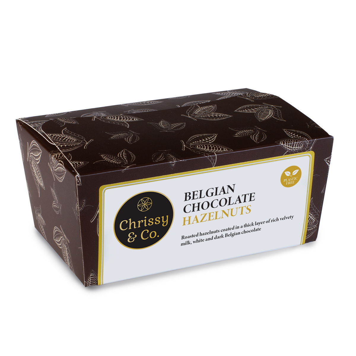 Chrissy & Co. Belgian Chocolate Covered Hazelnuts Gift Box Chrissy & Co. Belgian Chocolate Covered Hazelnuts Gift Box