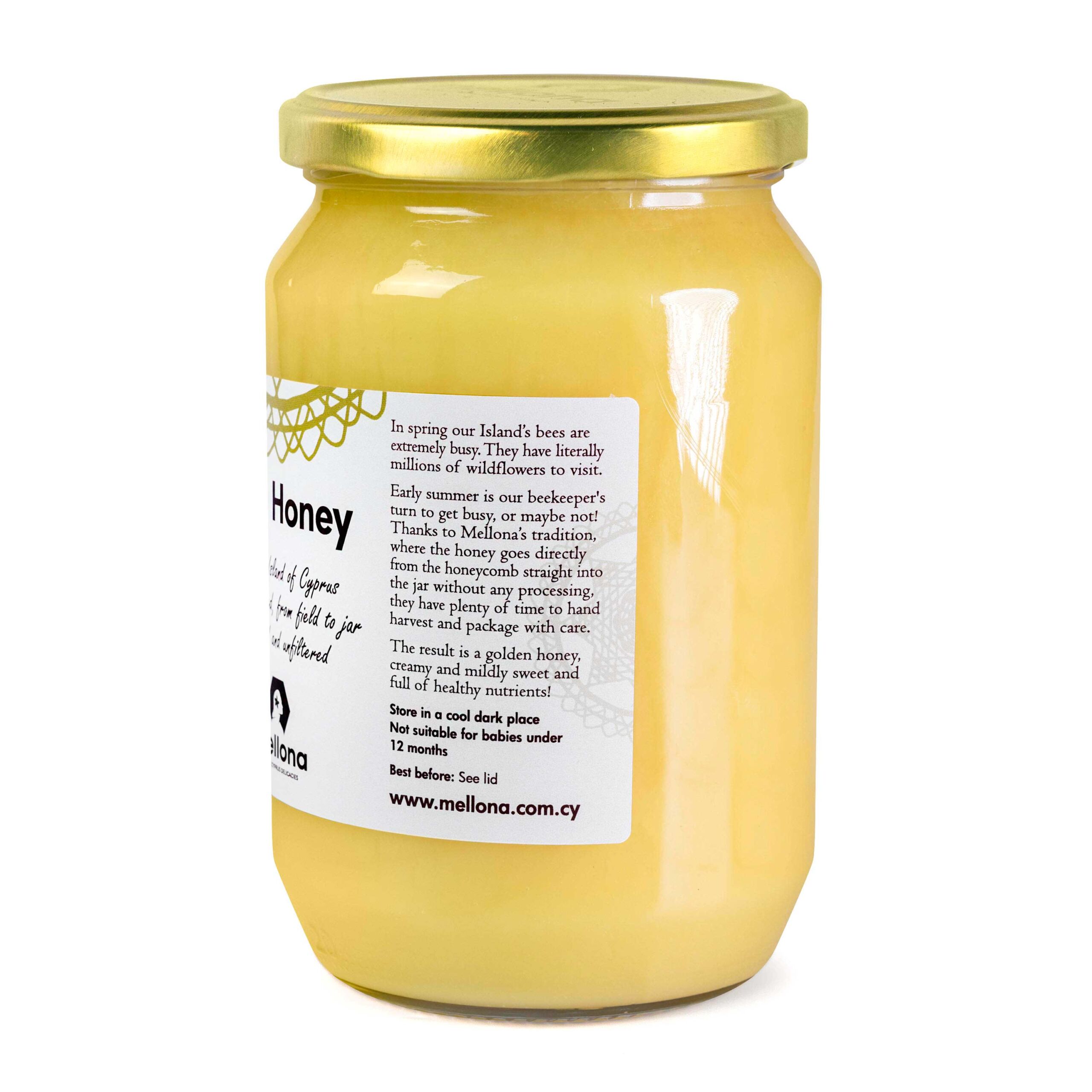 Mellona 100% Pure Natural Raw Honey 1kg Mellona 100% Pure Natural Raw Honey 1kg