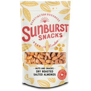 Sunburst Dry Roasted & Sea Salted Almonds 1kg