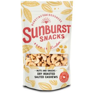 Sunburst Oven Roasted & Sea Salted Cashews Nuts 1kg
