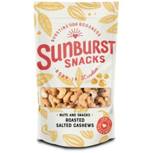 Sunburst Roasted & Sea Salted Cashew Nuts 1kg