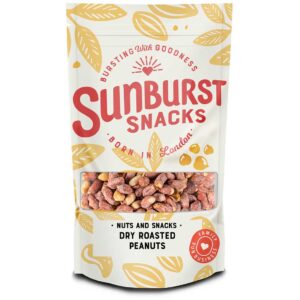 Sunburst Dry Roasted & Sea Salted Peanuts 1kg