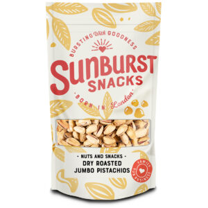 Sunburst Oven Roasted & Salted Jumbo Pistachios 1kg