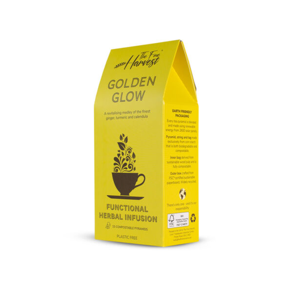 The Fine Harvest Golden Glow Functional Herbal Infusion Tea