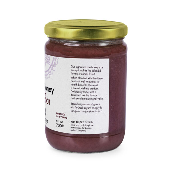 Mellona Raw Honey with Beetroot Superfood 700g