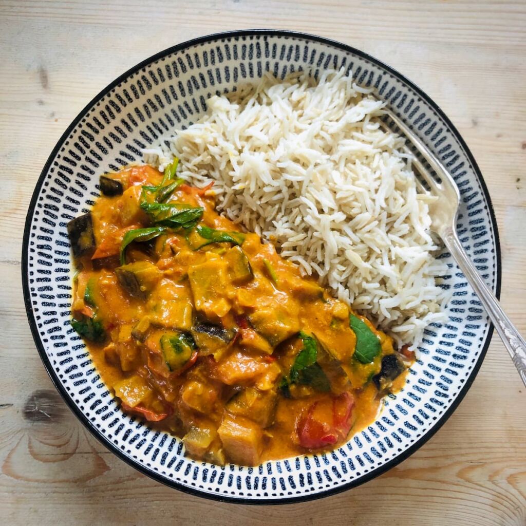Aubergine and Tomato Curry Recipe Aubergine and Tomato Curry Recipe