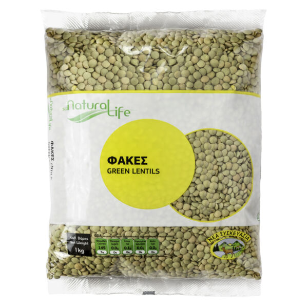 Natural Life Green Lentils 1kg