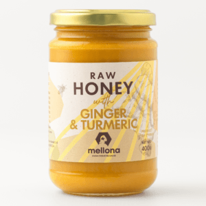 Mellona Raw Honey With Turmeric & Ginger 400g